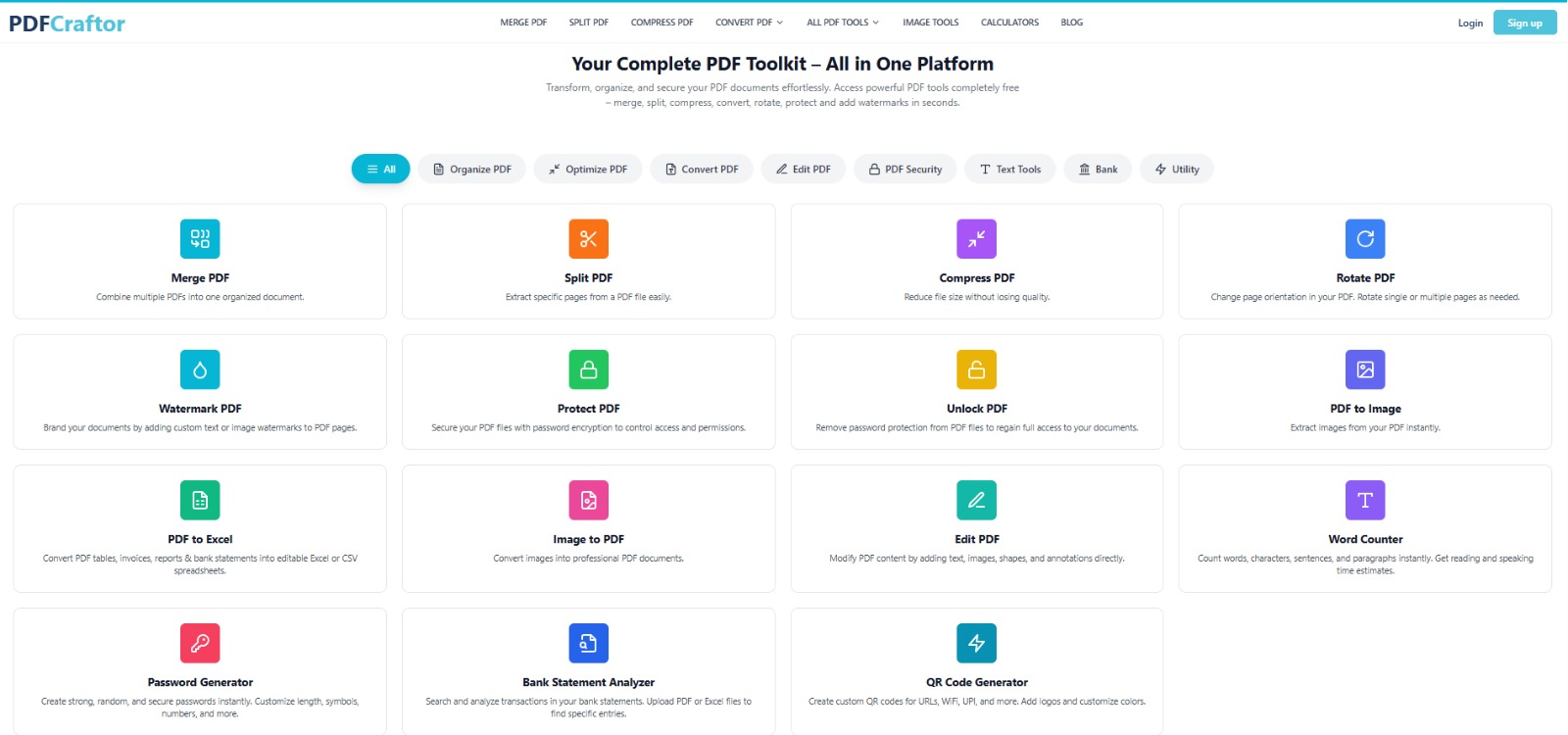 Best Free PDF Tools Online in 2026 — No Signup, No Watermarks